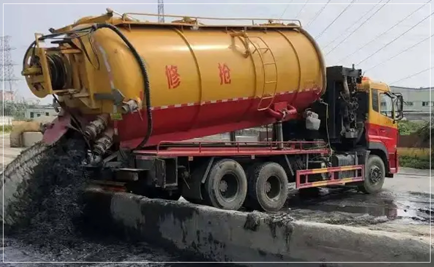荣县沉淀池清理案例